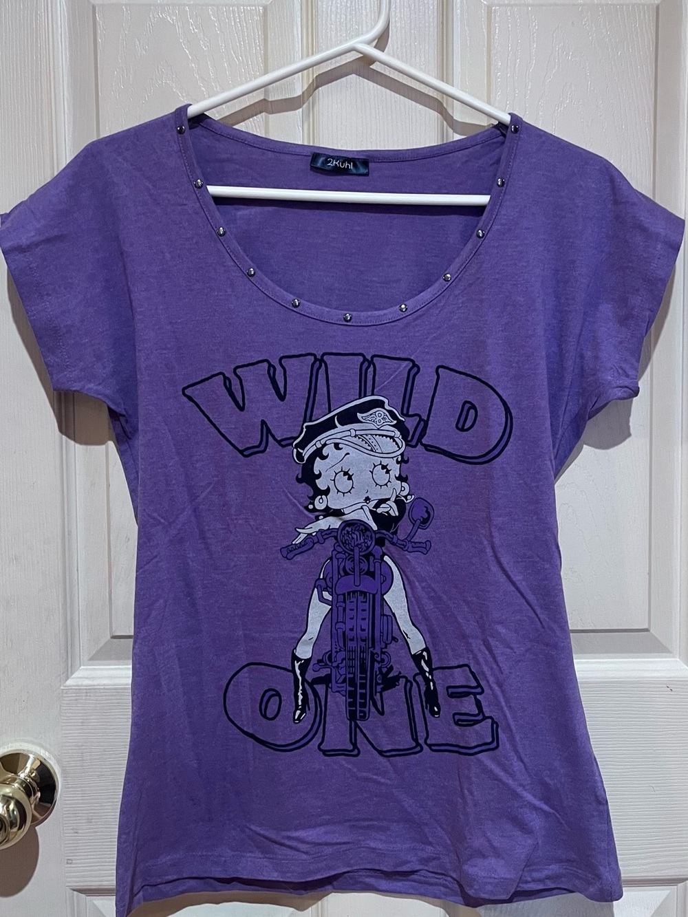 Betty Boop "Wild One" Tee, Size Medium
